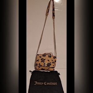 Juicy Couture Tan and Black Women's Bag
